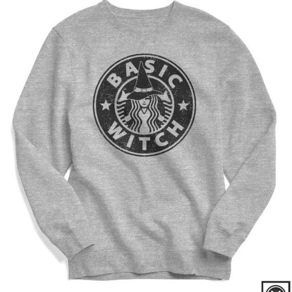 Basic Witch Sweatshirt - Women's Halloween Sweat